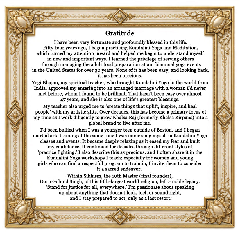 Gratitude - on my 74th birthday...