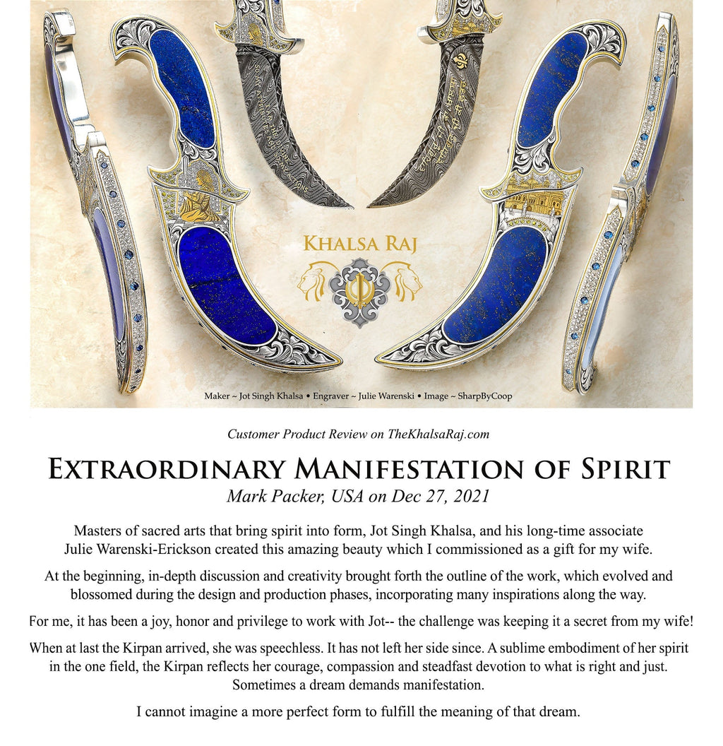 Our Good Fortune, to Create Talisamans and Sacred Objects...