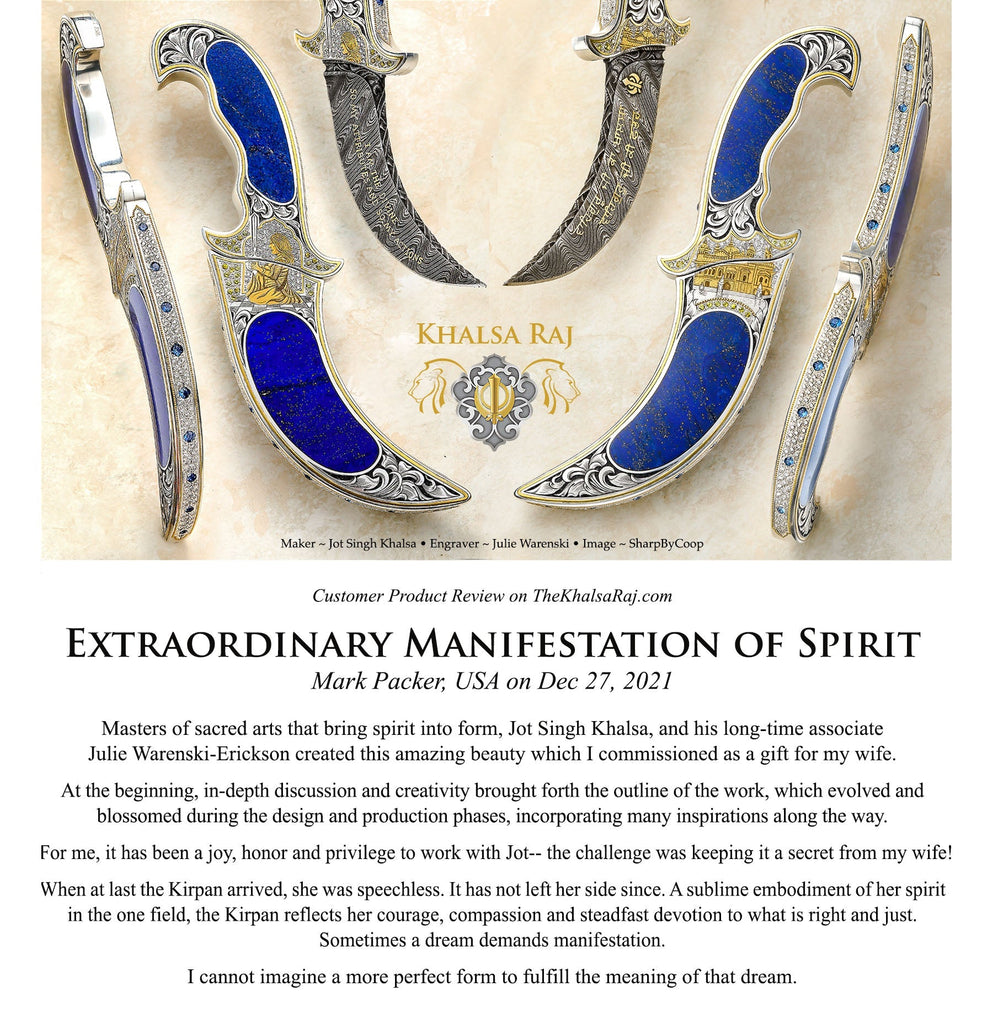 Our Good Fortune, to Create Talisamans and Sacred Objects...