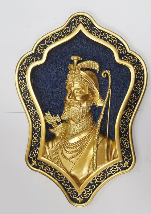 Guru Nanak and Guru Gobind Singh - 3D Wall Art