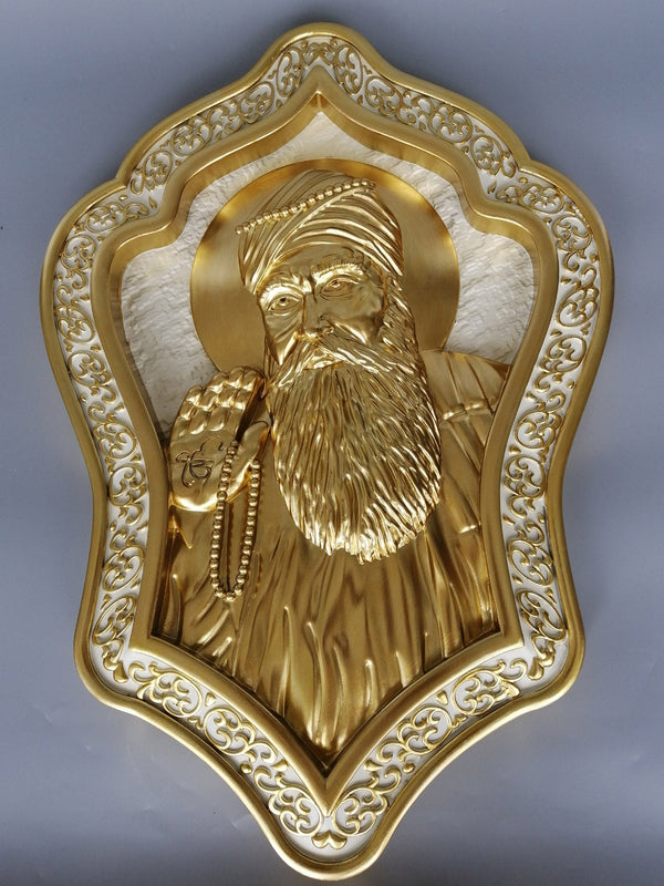 Guru Nanak and Guru Gobind Singh - 3D Wall Art