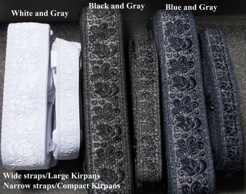 Lightweight Blue G10 (ultra-durable fiberglass laminate) Kirpans - plain or laser engraved (Special Offer below)!