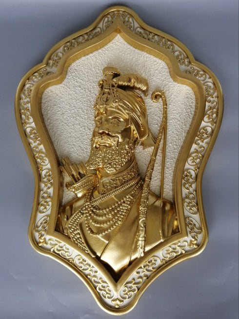 Guru Nanak and Guru Gobind Singh - 3D Wall Art