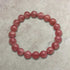 Finest natural gemstone bead stretch bracelets