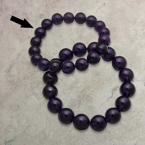 Finest natural gemstone bead stretch bracelets