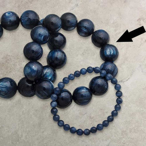 Finest natural gemstone bead stretch bracelets