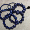 Finest natural gemstone bead stretch bracelets