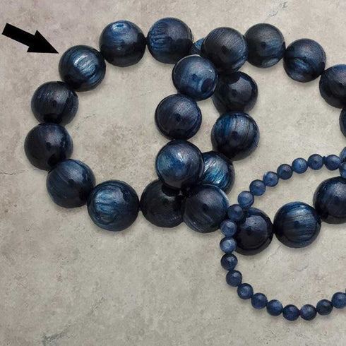 Finest natural gemstone bead stretch bracelets