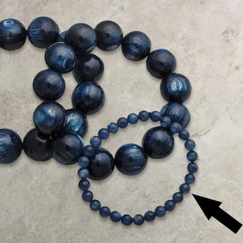 Finest natural gemstone bead stretch bracelets