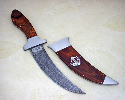 Natural cocobolo hardwood Kirpan