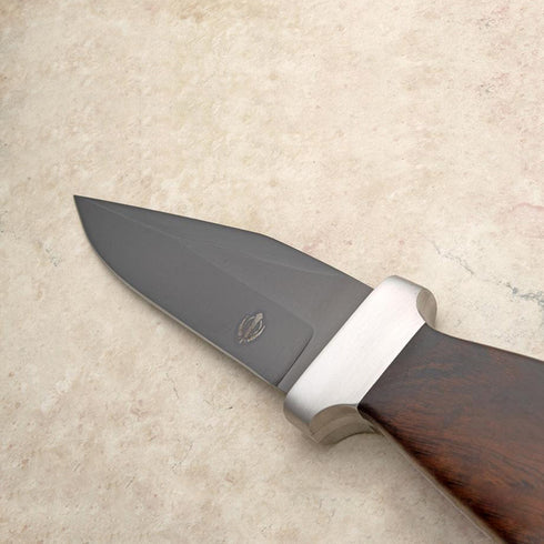 Boot or Belt Knife w/ black passivate blade