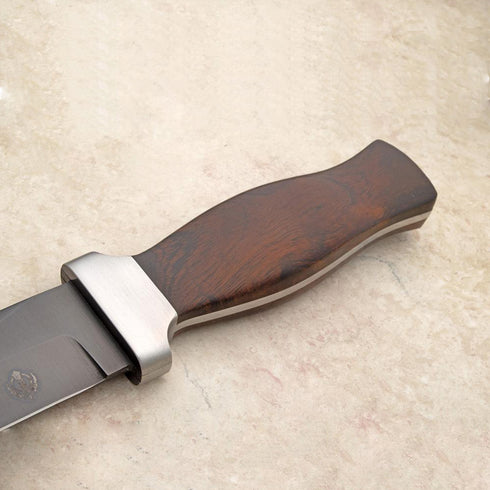 Boot or Belt Knife w/ black passivate blade