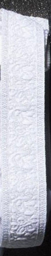 Almost 45% off - Compact and large size white gatra/kirpan strap non-adjustable