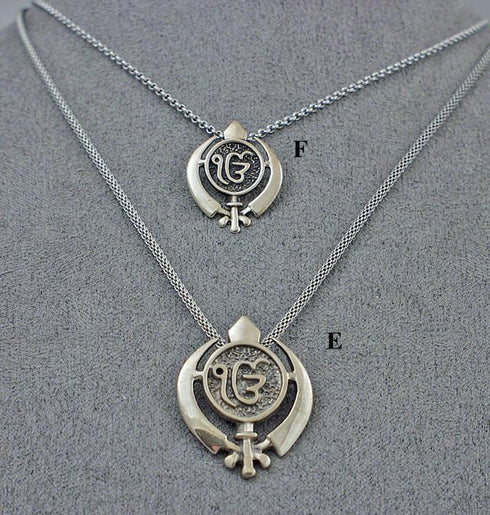 Adi shakti with Ekongkar pin pendants