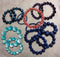 Finest natural gemstone bead stretch bracelets