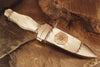 Mother of pearl handled dagger & scabbard