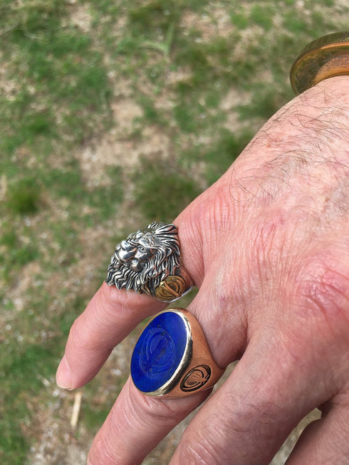 Noble Lion Silver Rings