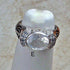 Silver rings with gemstones, diamonds and khanda / adi shakti symbols