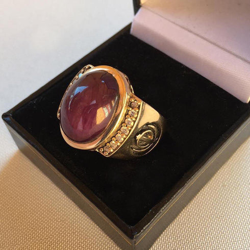 30% and 40% off!! Solid gold and solid sterling silver men's (larger) rings with gemstones, diamonds and Khanda / Adi Shakti symbols