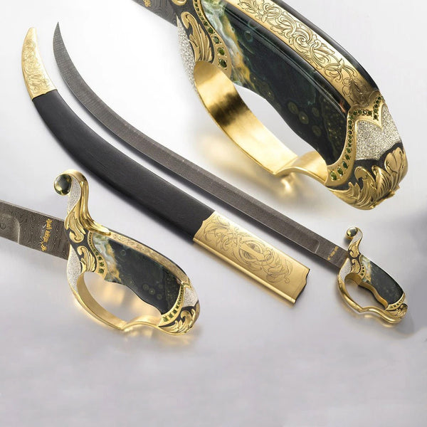 Jasper Handled Sword