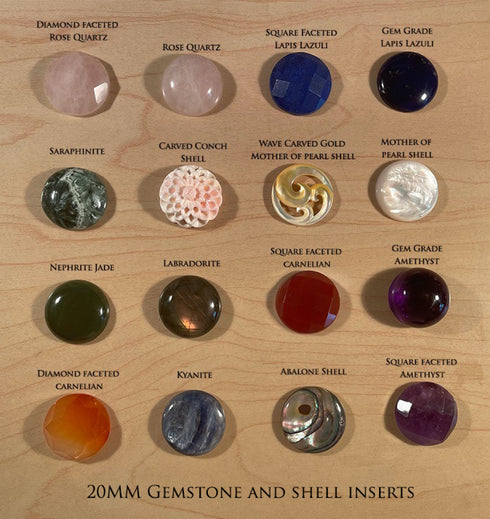 Larger Silver Radiance Khanda/Adi Shakti Pendants