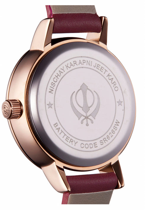 Elegance Kaur-Maroon