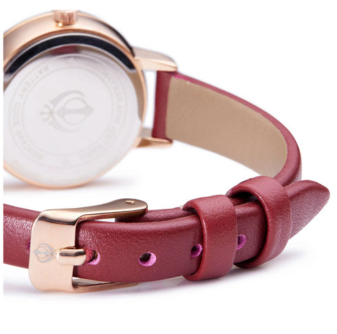 Elegance Kaur-Maroon