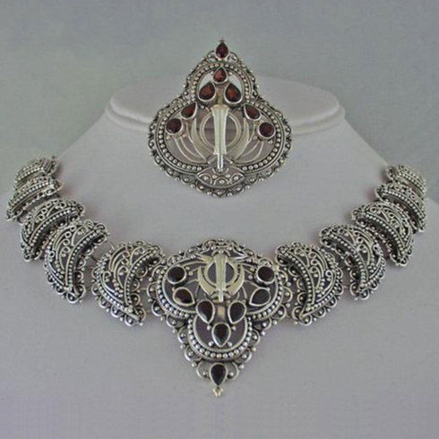 "Kalghi" Gemstone Khanda / Adi Shakti Ensemble