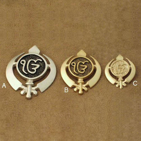 Adi shakti with Ekongkar pin pendants