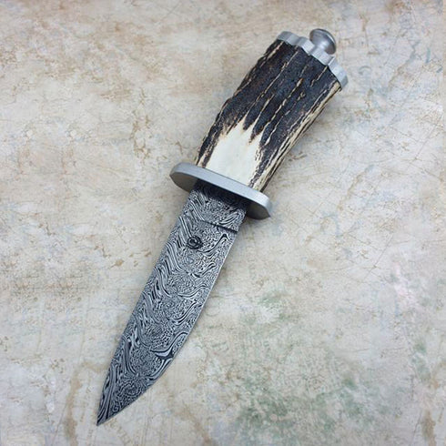 Damascus Steel Utility Knife