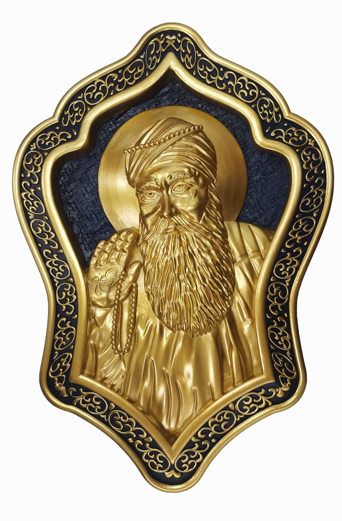 Guru Nanak and Guru Gobind Singh - 3D Wall Art