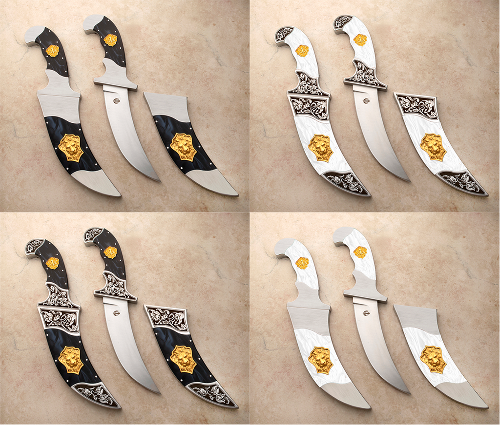 Preorder at 30% off - Compact Noble lion Kirpans!