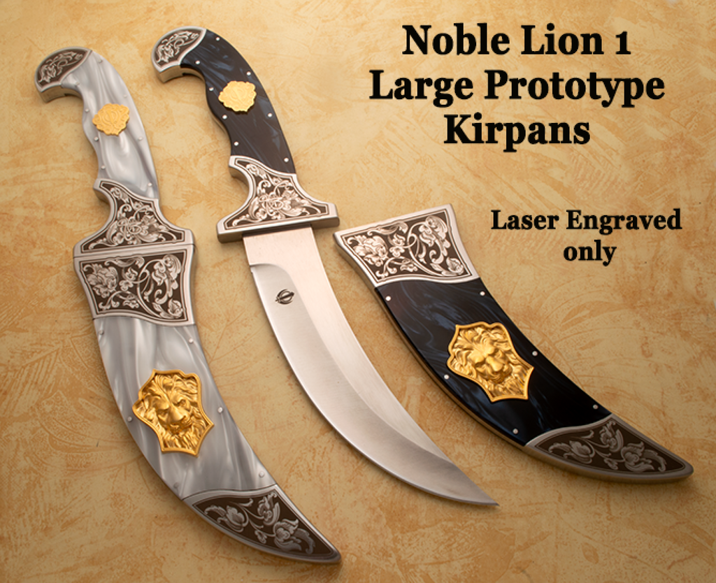 BAISAKHI SPECIAL!! 20-25% OFF!! Large Noble Lion 1 Prototype Kirpans