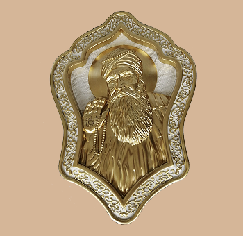 Guru Nanak and Guru Gobind Singh - 3D Wall Art