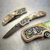 Abalone Folding Knife