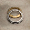 Heavyweight solid stainless steel Karas - some with gold tone