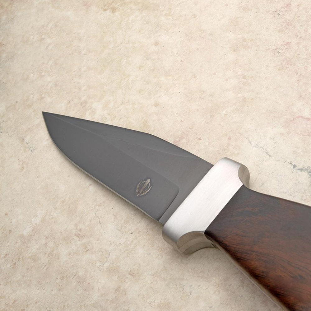 Boot or Belt Knife w/ black passivate blade