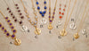 Plain and Gemstone Necklaces with Khanda / Adi shakti pendants