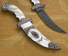 Engraved stylized mother of pearl Kirpan