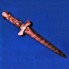 Ivory handled dagger with scrimshaw