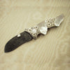 Engraved mother of pearl folding knife