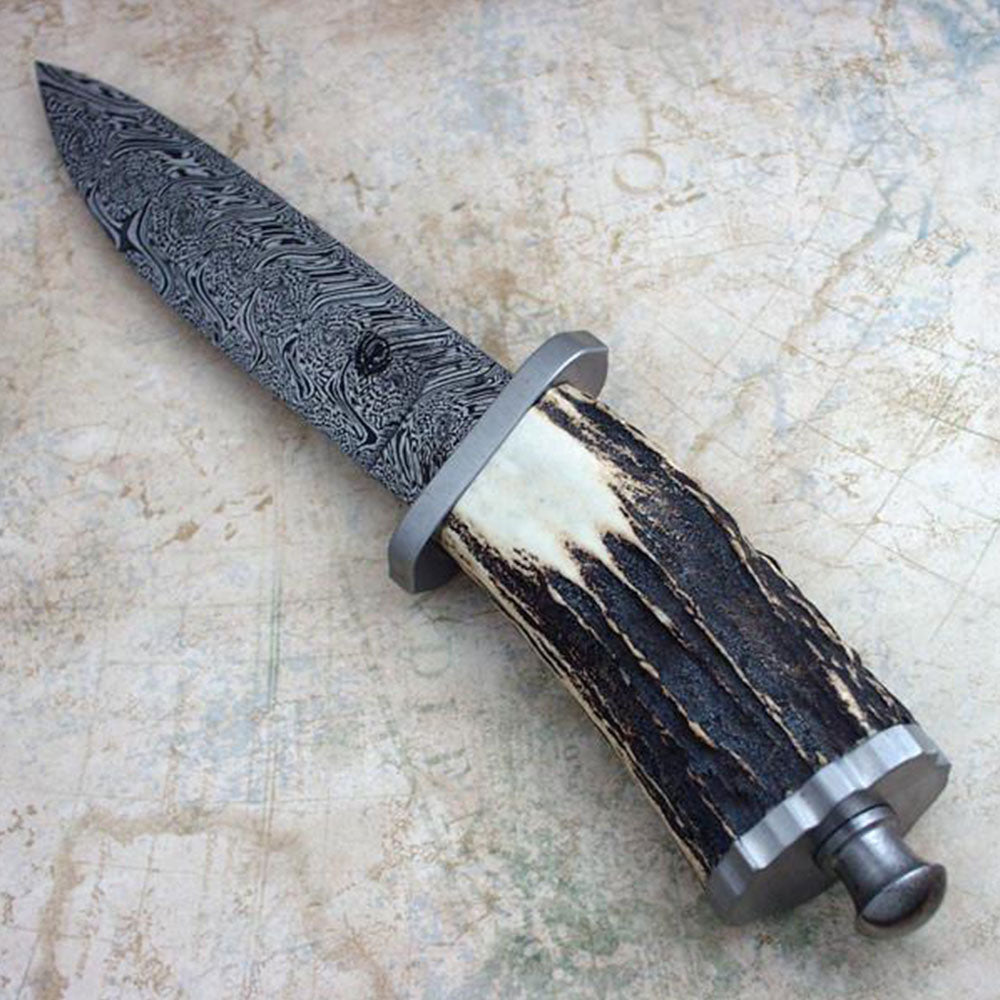 Damascus Steel Utility Knife
